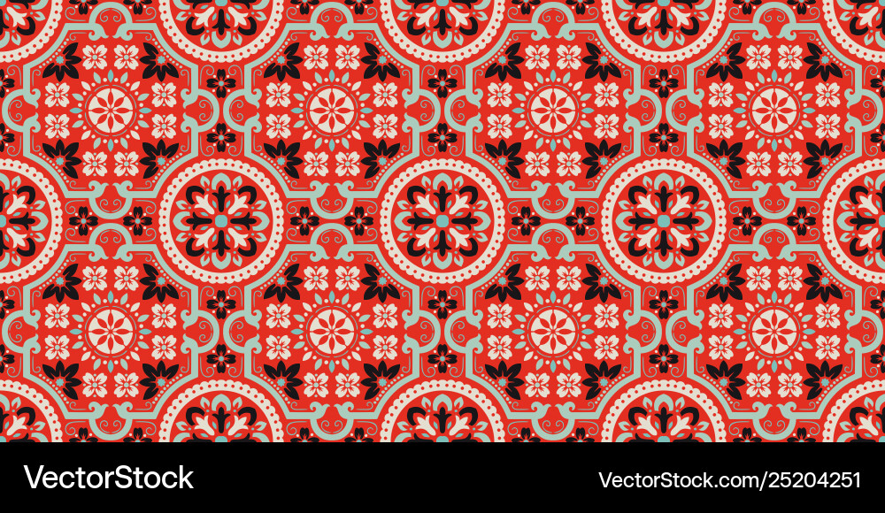 Damask seamless pattern background elegant Damask seamless pattern background elegant vector image