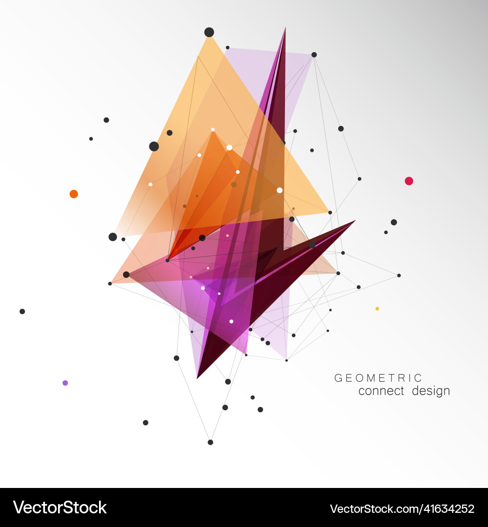 Abstract background with triangles pattern Abstract background with triangles pattern Vector Image