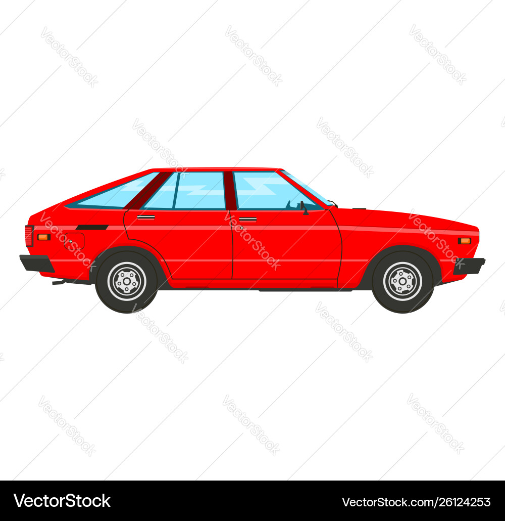 Classic car Royalty Free Vector Image - VectorStock