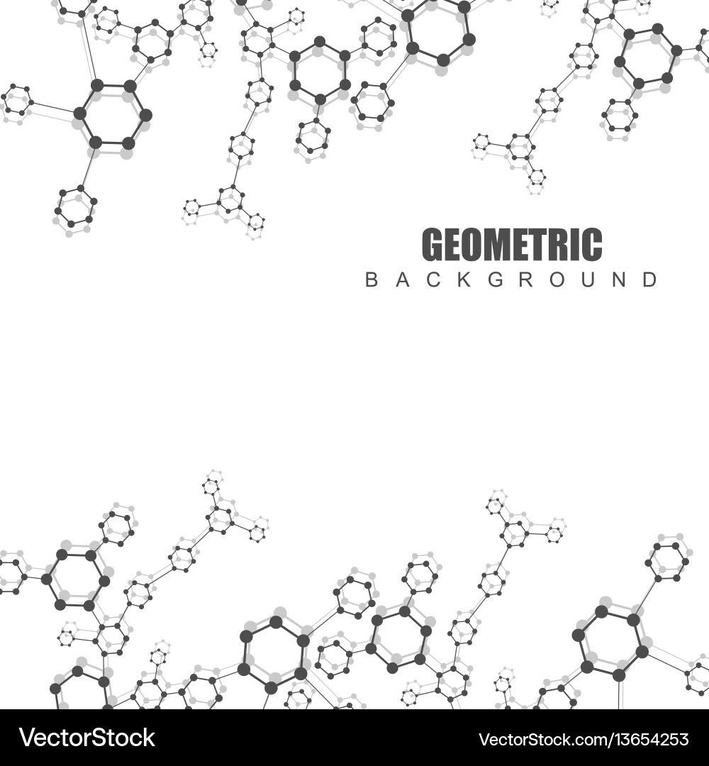 Geometric abstract background with connected line Geometric abstract background with connected line vector image