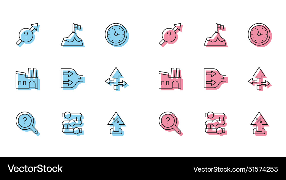 Zeile unbekannte Suchdiagramm Diagramm Pfeil Zeile unbekannte Suchdiagramm Diagramm Pfeil vektorbild