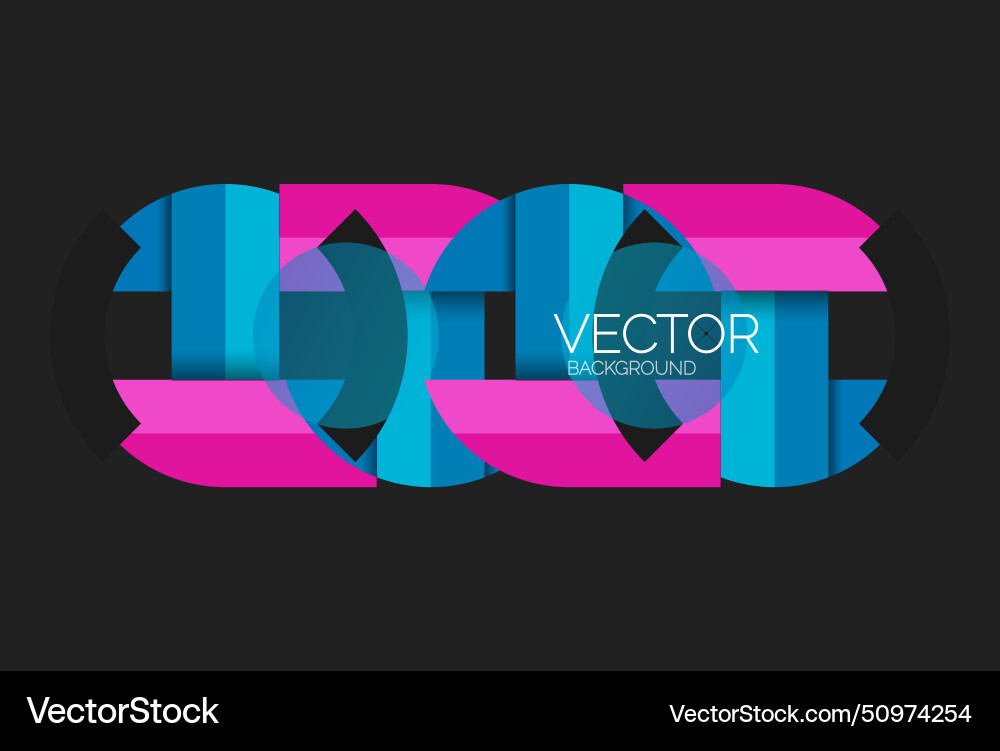 Abstract background geometric minimal round Abstract background geometric minimal round Vector Image