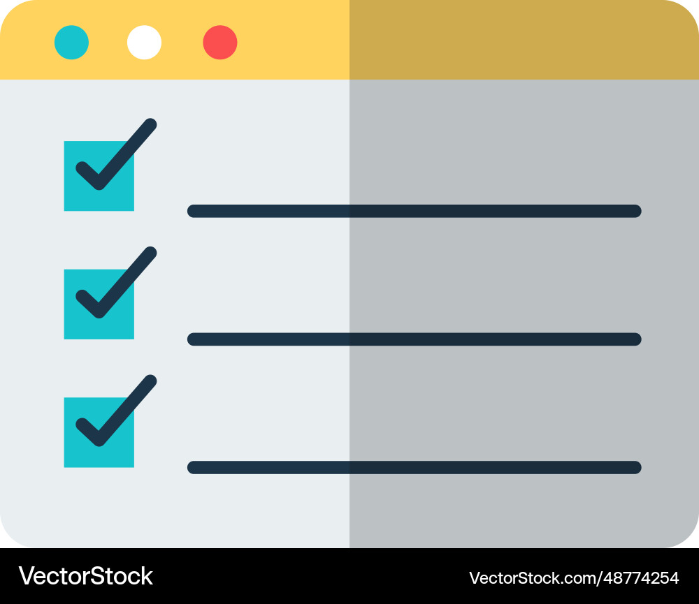 Task checklist icon Task checklist icon vector image