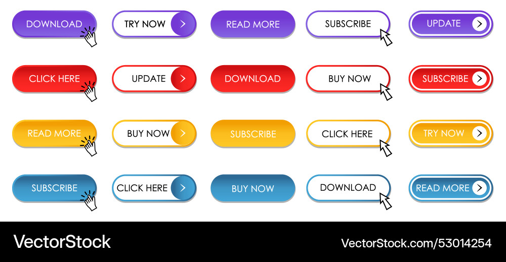 Web-Tasten Sammlung mit Schatten-Set von App Web-Tasten Sammlung mit Schatten-Set von App vektorbild