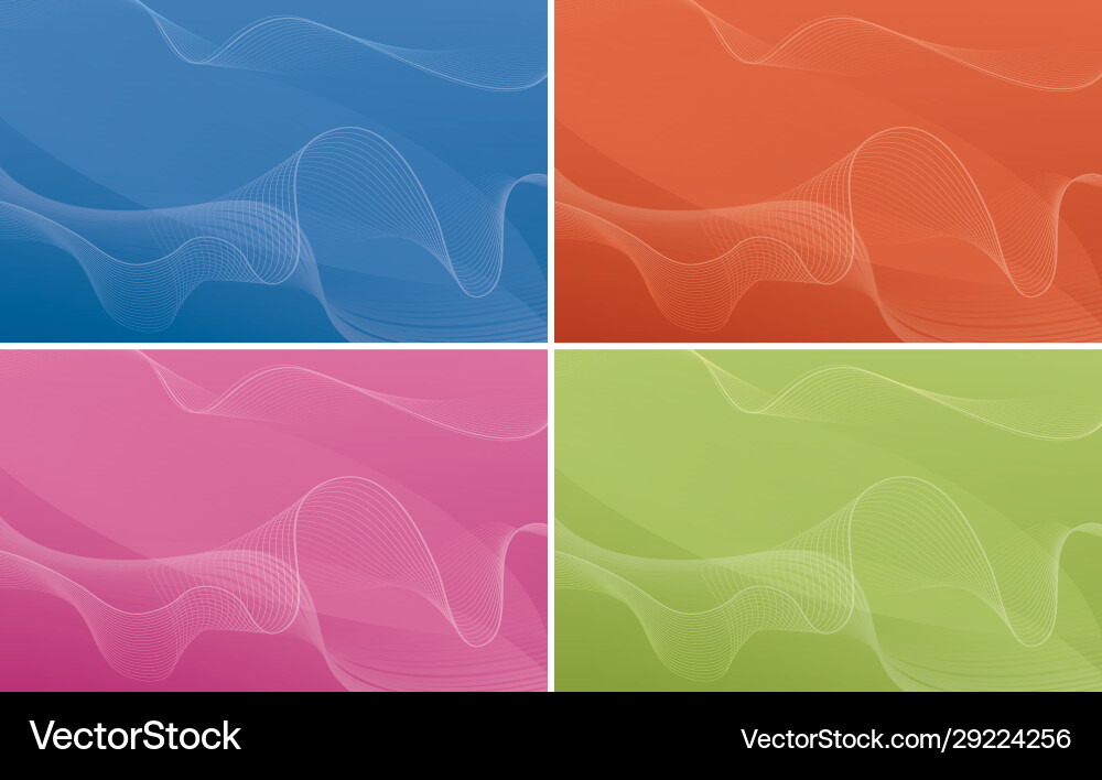 Background template with abstract patterns vector image