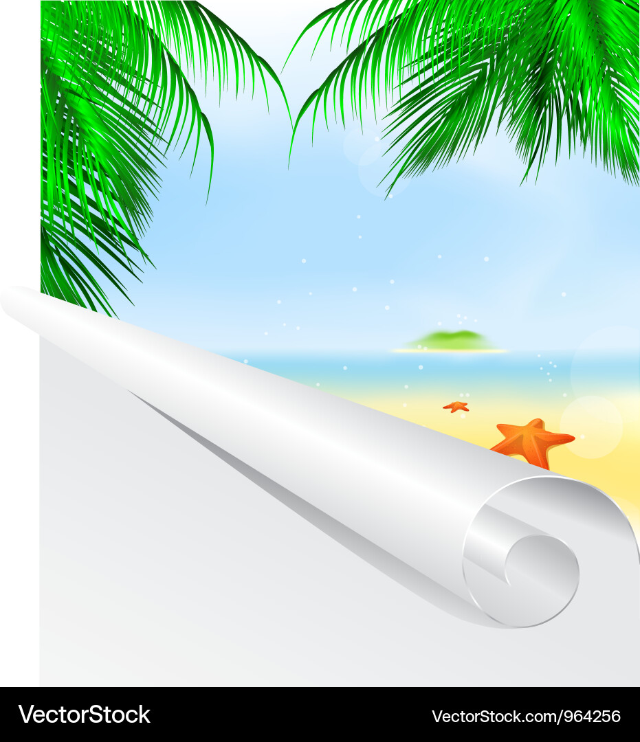 Graph summer background Vector Image