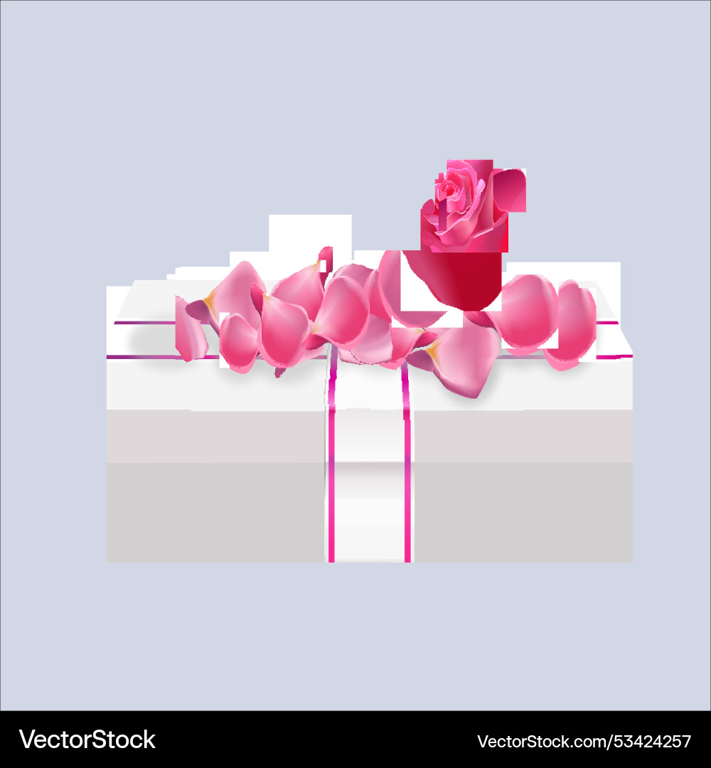 A logo with an attractive shape and color combinat Vector Image