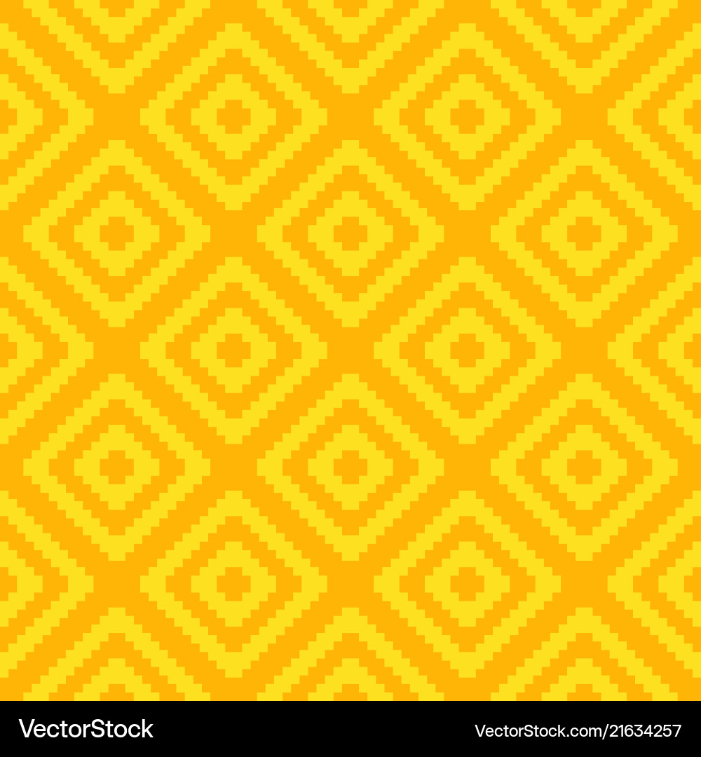 Seamless square pattern - colorful design Vector Image
