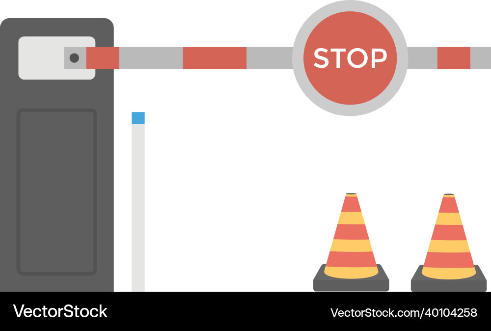 High Check Post Checkpost (40104258) – Royalty-Free Vector | VectorStock