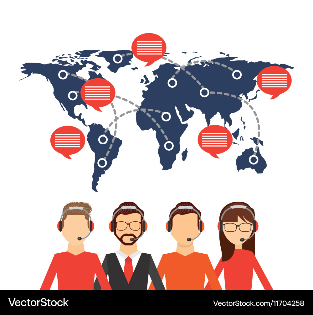 Export and import design Vector Image