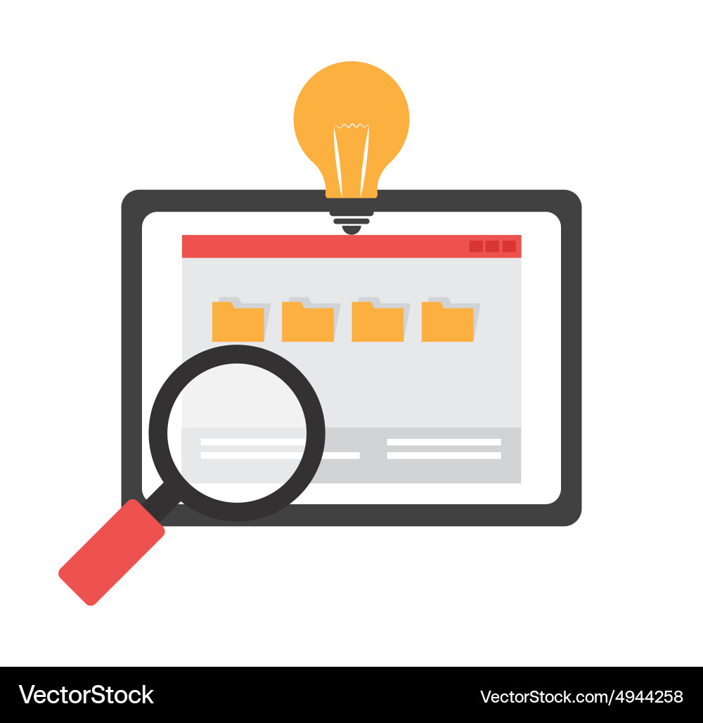 Software design Vector Image