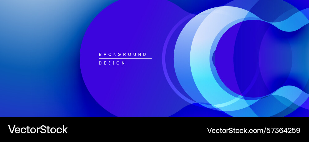 Abstract blue gradient background overlapping Abstract blue gradient background overlapping Vector Image