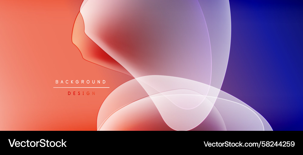 Abstract Fluid Color Gradient Vector Image