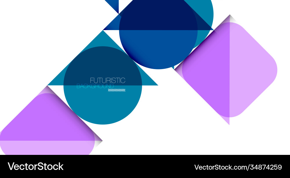 Clean minimal geometric abstract background Clean minimal geometric abstract background Vector Image