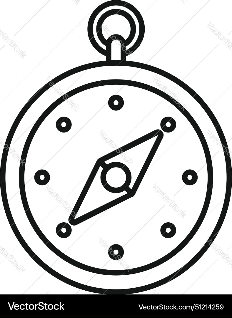 Global compass direction icon outline path Global compass direction icon outline path Vector Image