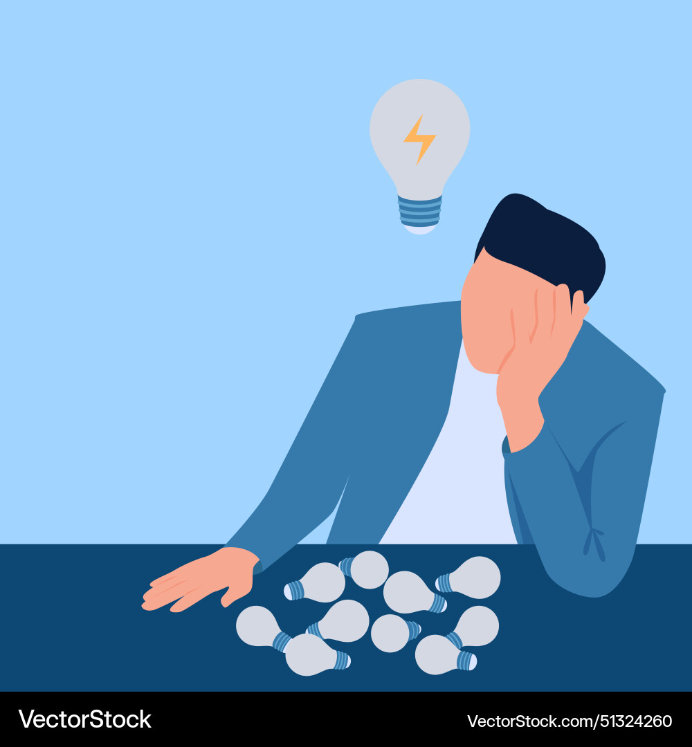 People have almost given up on ideas with so many Vector Image