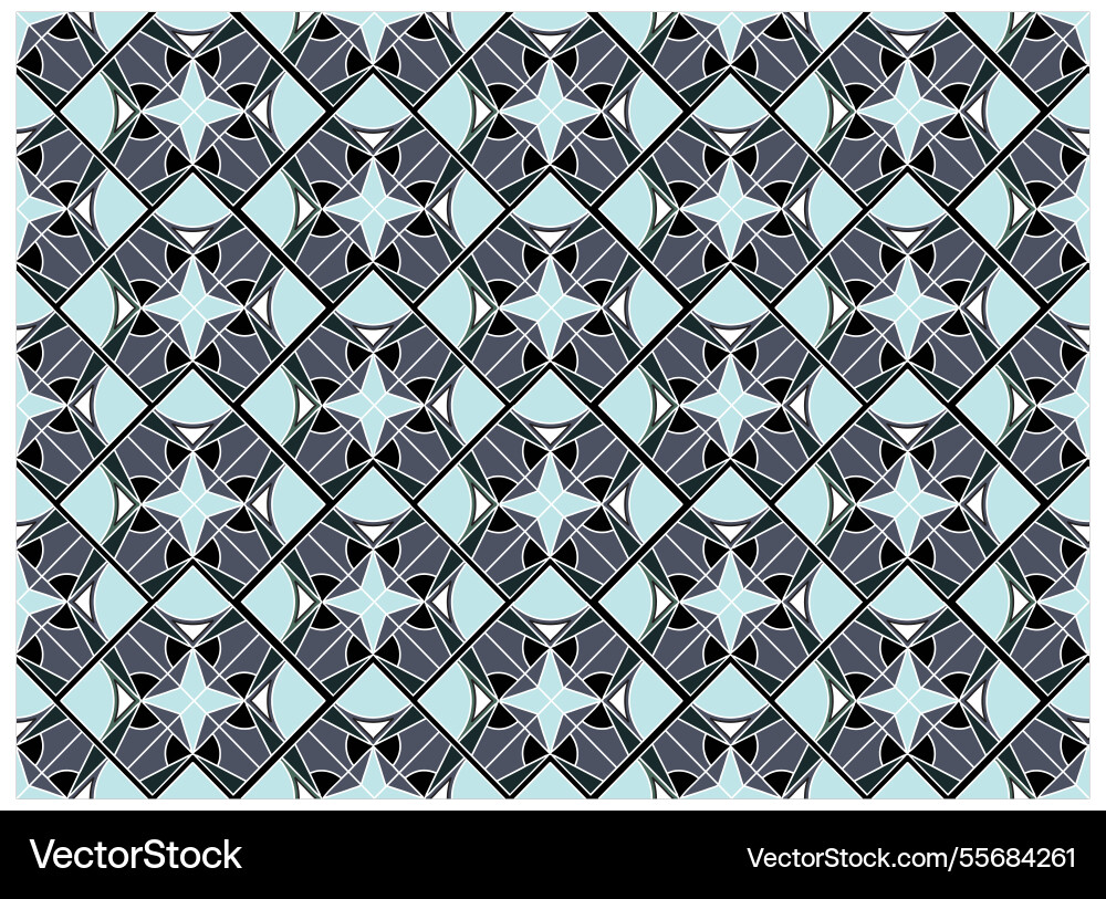 Abstract seamless textured print pattern vector image
