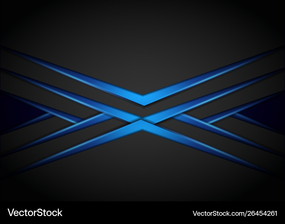 Dark background overlap layer with blue light Dark background overlap layer with blue light vector image