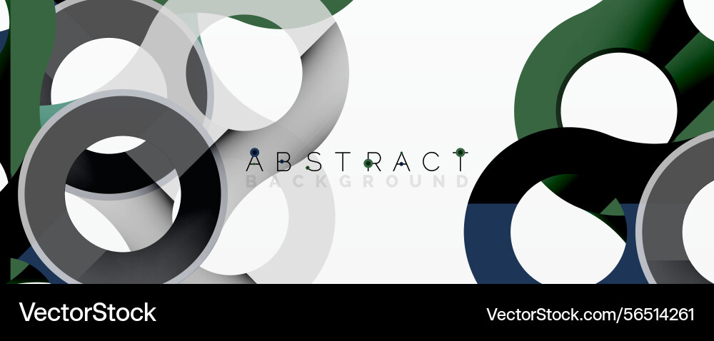 Modern abstract design features overlapping Modern abstract design features overlapping Vector Image