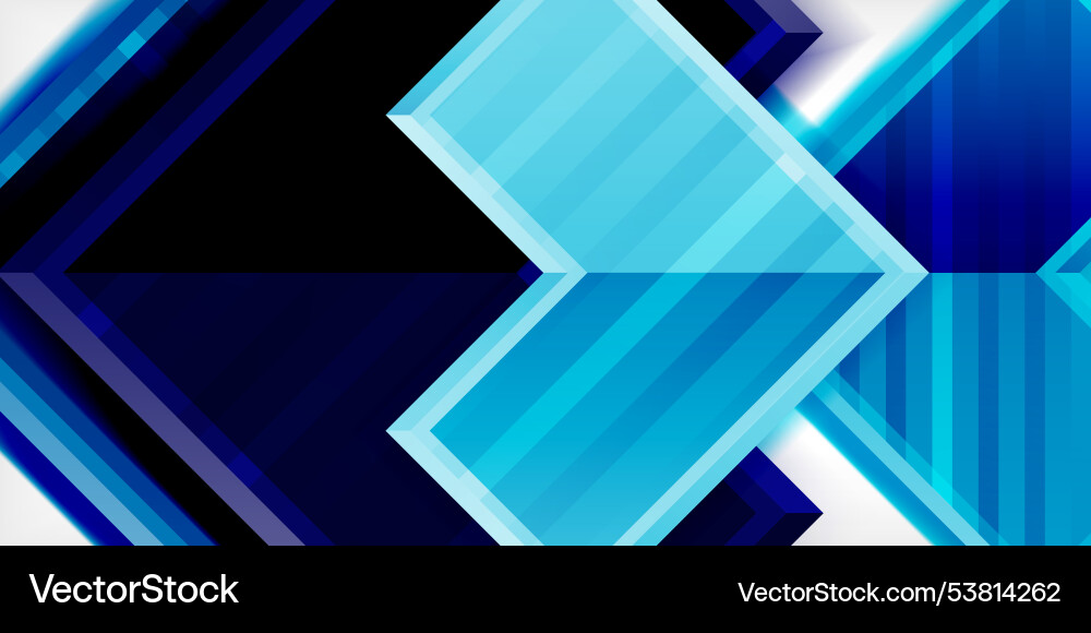 Arrow symbols created with 3d effects and line Arrow symbols created with 3d effects and line vector image