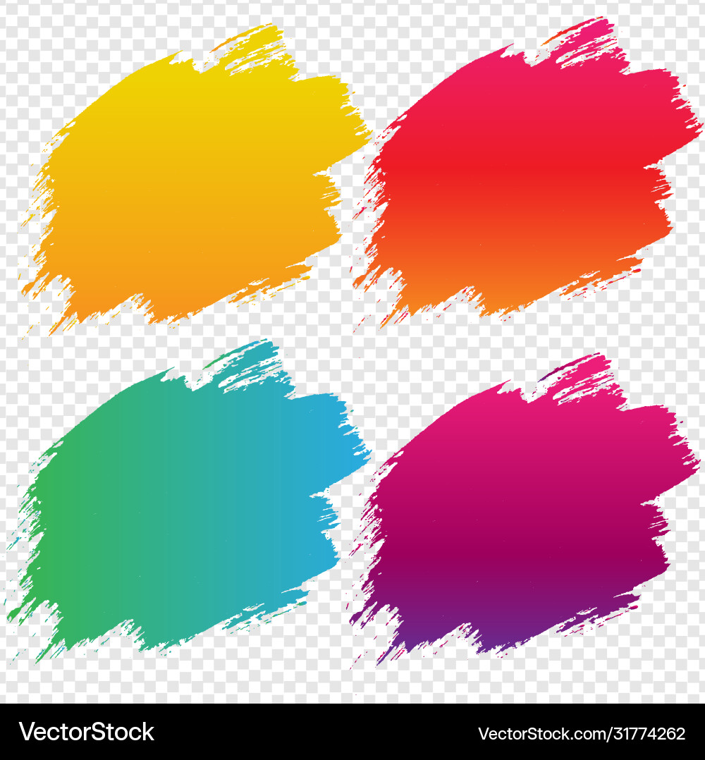 Blob banner with transparent background vector image