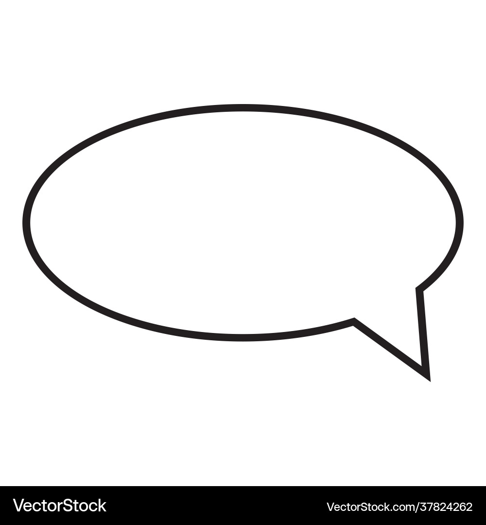 Bubble message communication icon Bubble message communication icon vector image