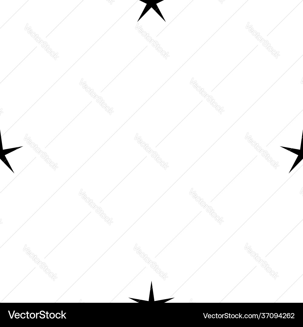 Repeatable seamless star shape pattern Repeatable seamless star shape pattern Vector Image