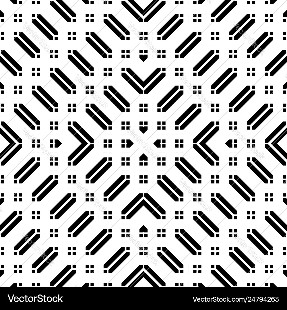 Design seamless monochrome grating pattern Design seamless monochrome grating pattern vector image