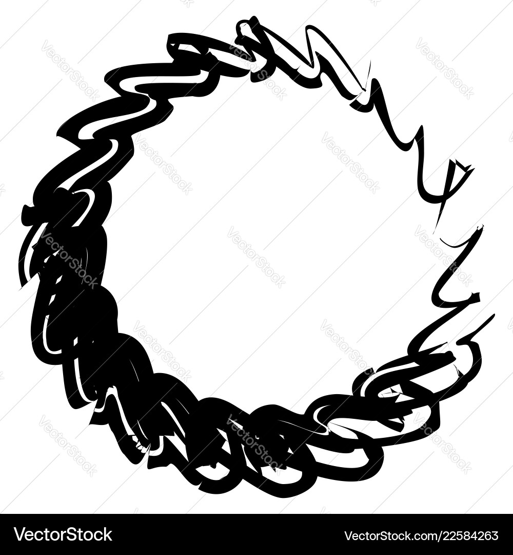 Geometric edgy shape pattern rough Vector Image