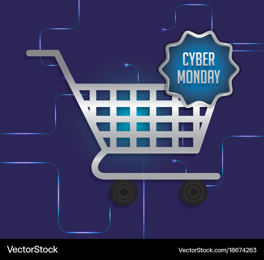 Seal stamp with cyber Royalty Free Vector Image
