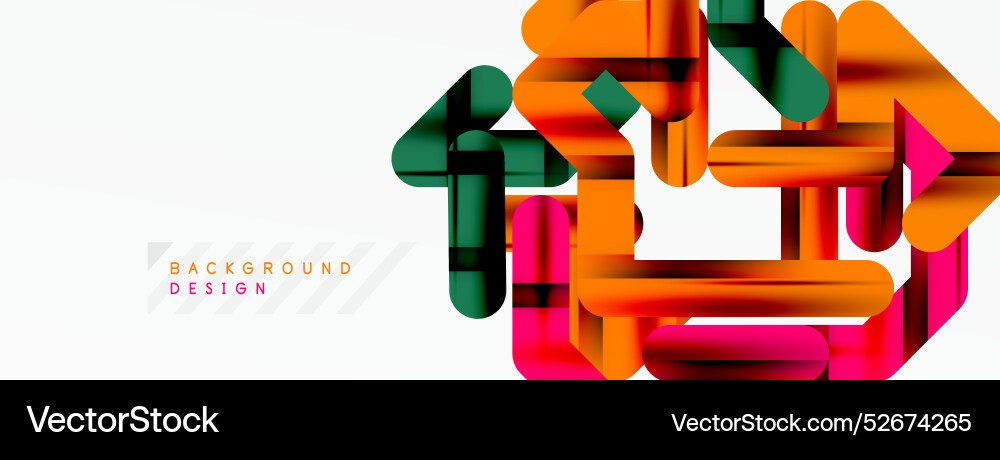 Dynamic colorful lines minimal abstract background Dynamic colorful lines minimal abstract background Vector Image