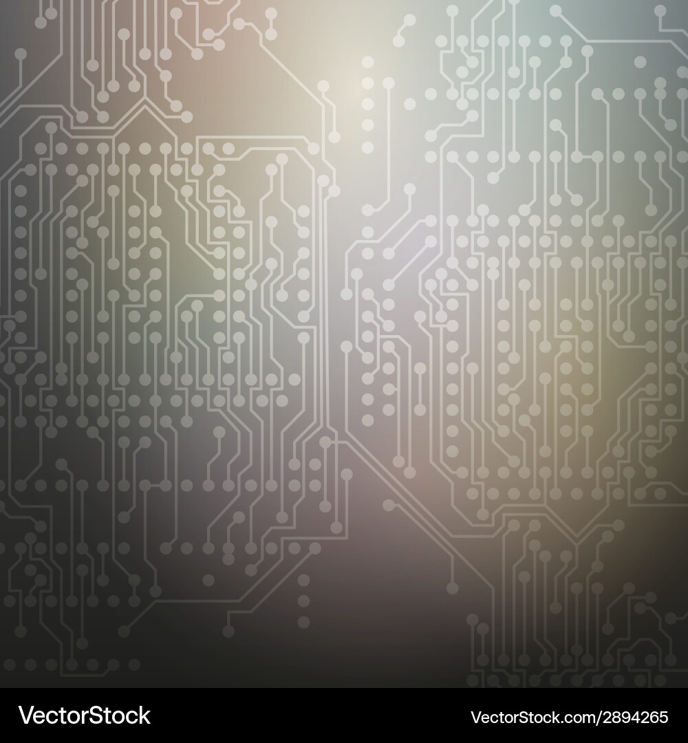 Microchip background electronic circuit eps10 vector image