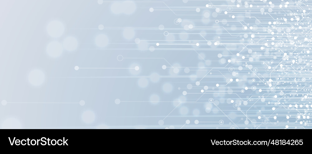 Quantum processing deep learning artificial Quantum processing deep learning artificial vector image