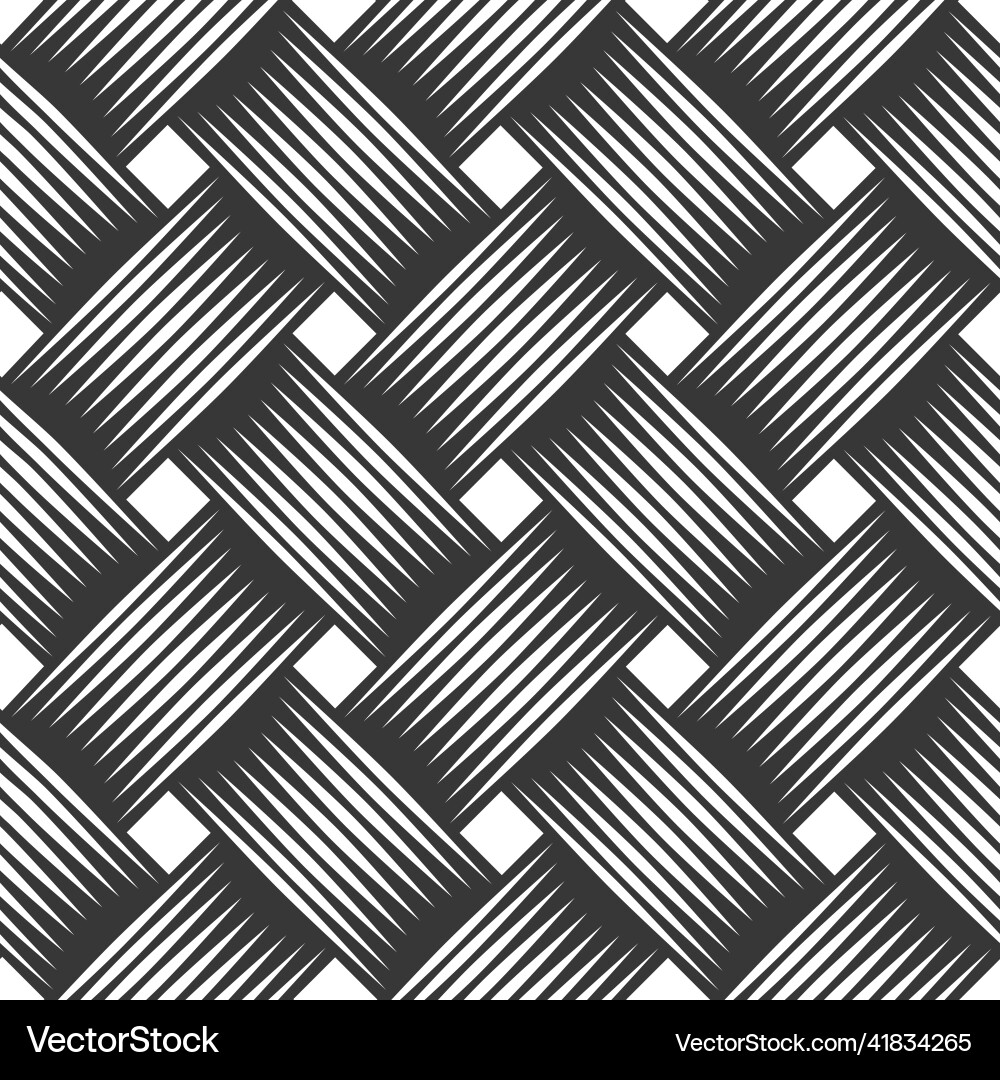 Woven Linear Pattern vector image