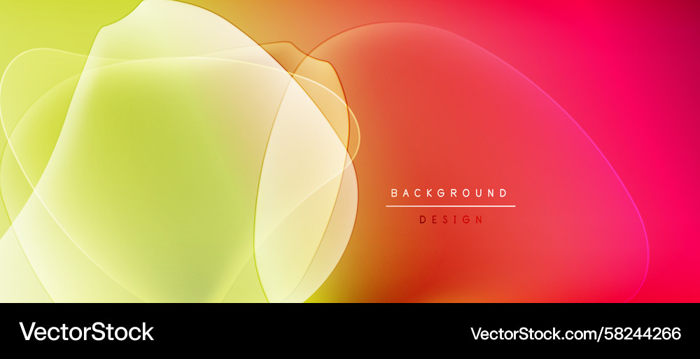 Abstract Gradient Circles Vector Image