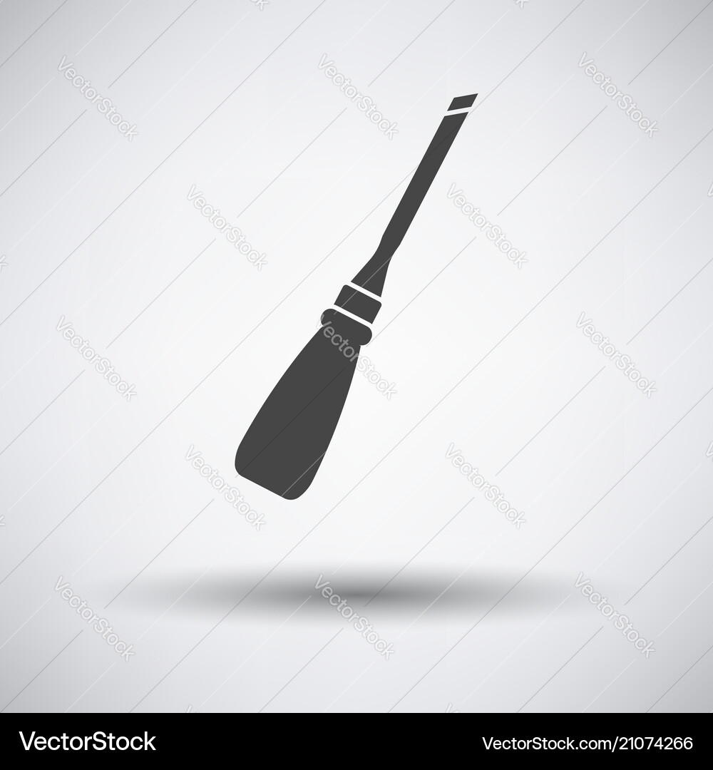 Chisel icon Chisel icon vector image