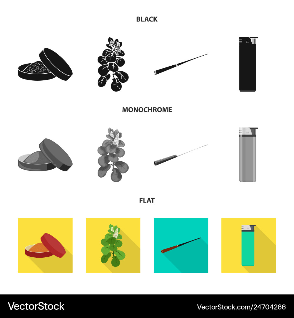 Design of refuse and stop symbol set Design of refuse and stop symbol set vector image