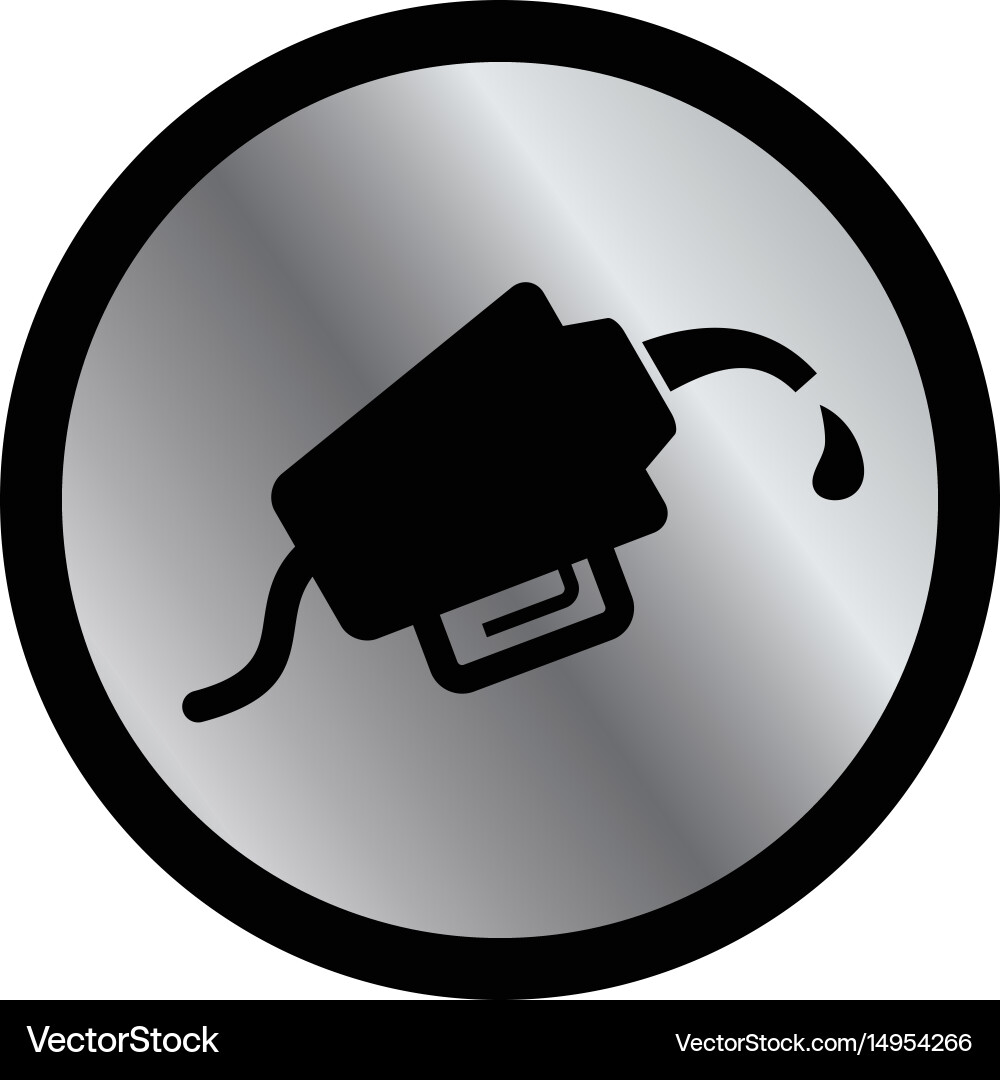 Glossy color website internet icon button theme vector image