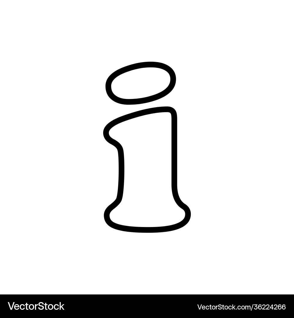 Information web icon help faq symbol vector image