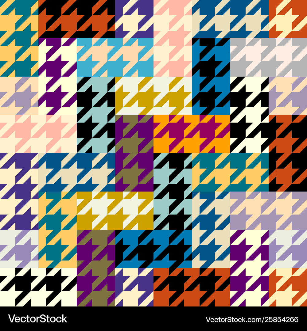 Patchwork textile pattern seamless quilting Patchwork textile pattern seamless quilting vector image