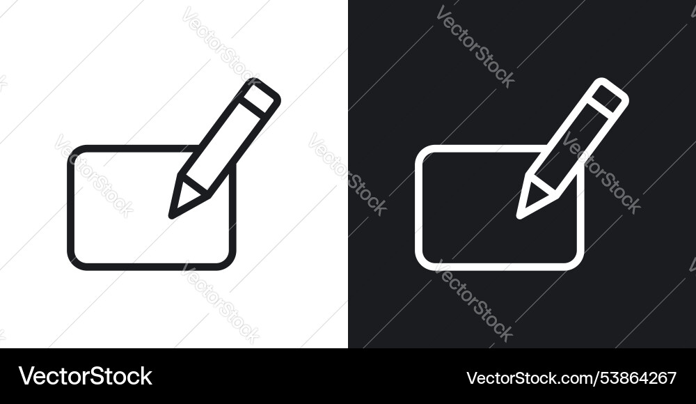 Edit button icon set Edit button icon set vector image