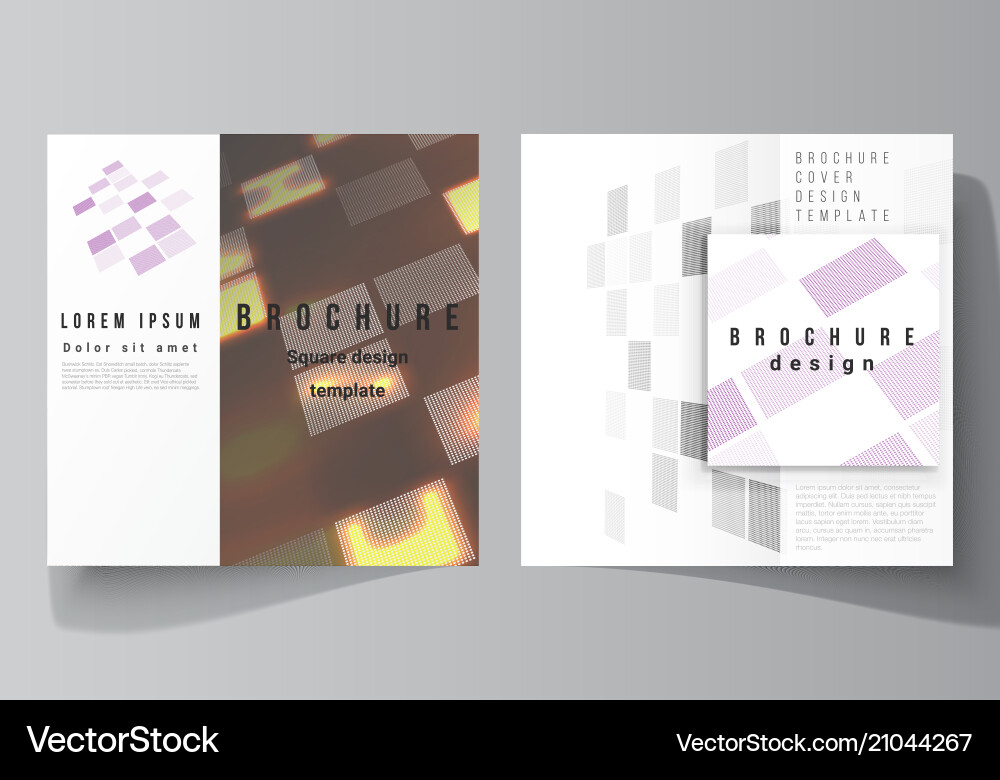Editable layout of two Editable layout of two vector image