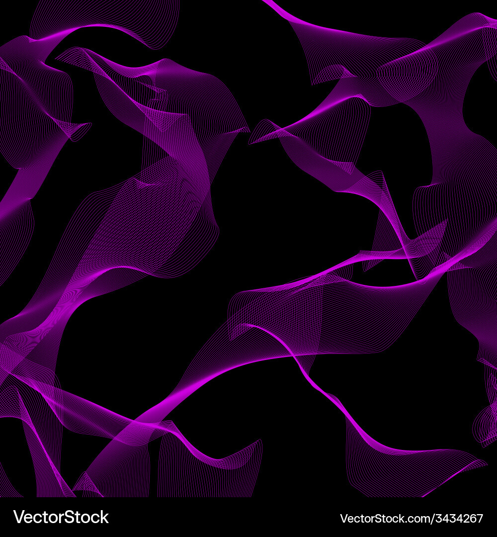 Purple Line Abstract Background Vector Image