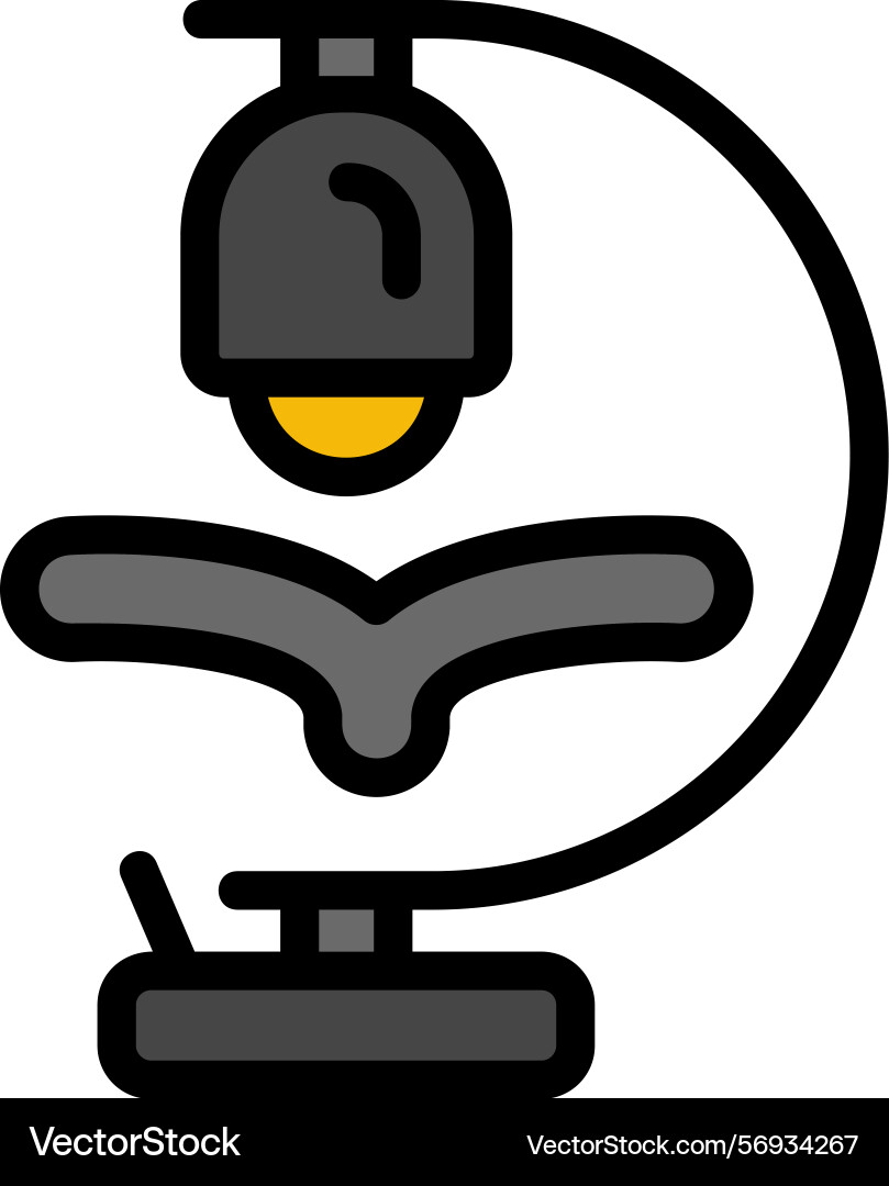 Reading lamp line filled style icon design Vector Image