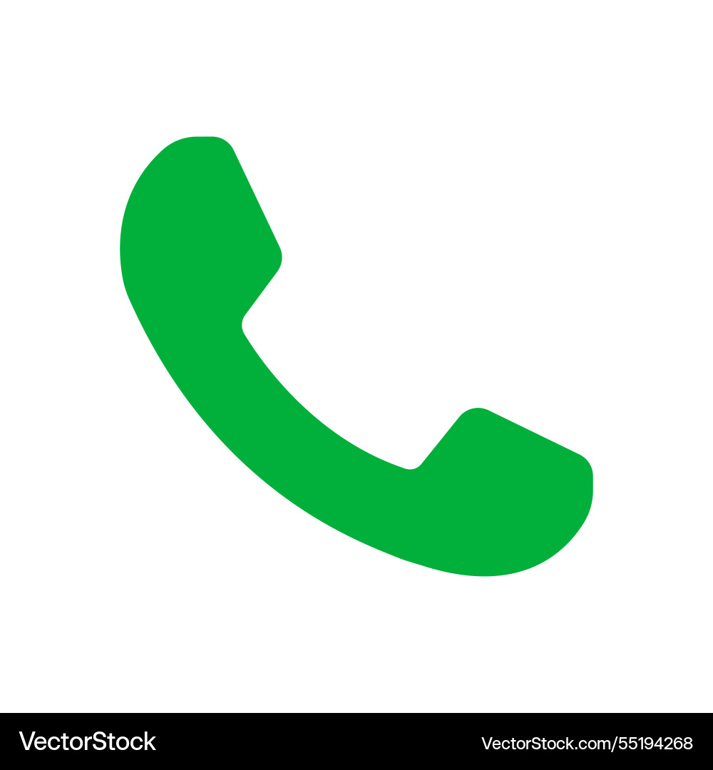 Phone call icon Royalty Free Vector Image - VectorStock