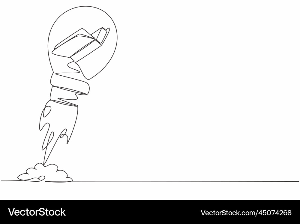 Single continuous line drawing open book Single continuous line drawing open book vector image