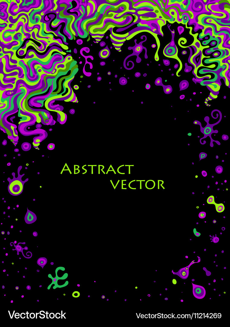 Doodle background with space for your text Vector Image