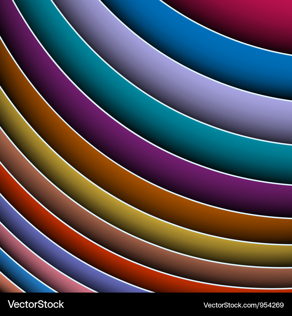 Dynamic Colorful Line Background vector image
