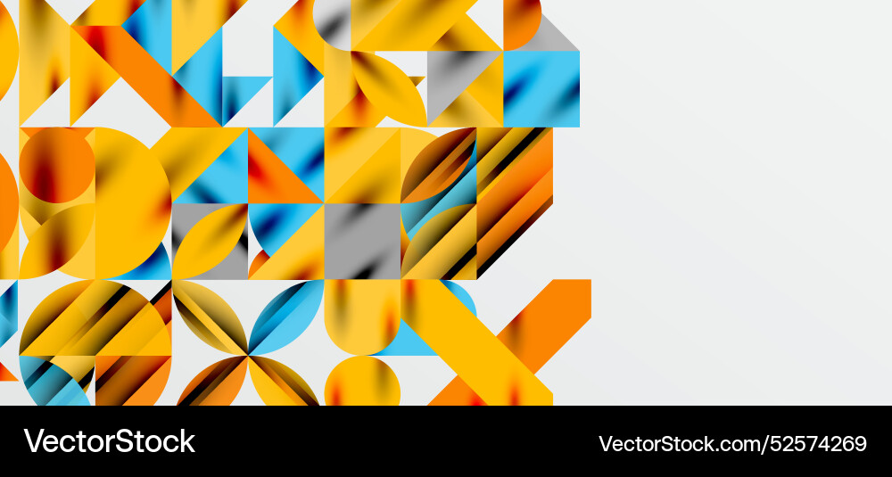 Geometric neo patterns abstract background Vector Image