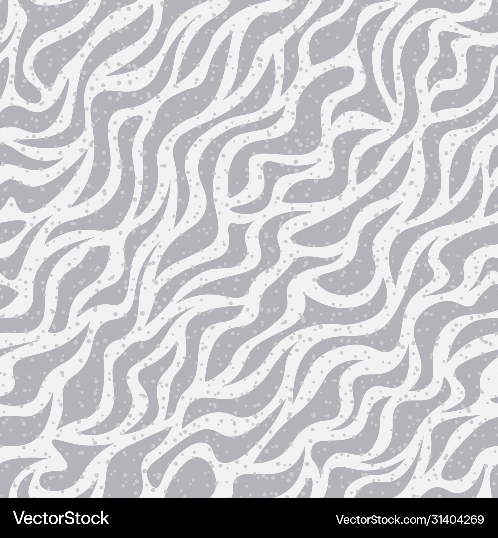 Snow leopard stripes seamless pattern zebra print Vector Image